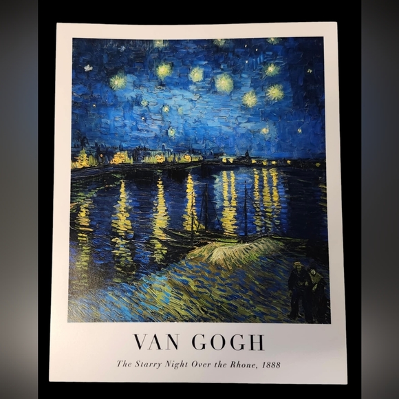 4pc Van Gogh Prints - Picture 3 of 4